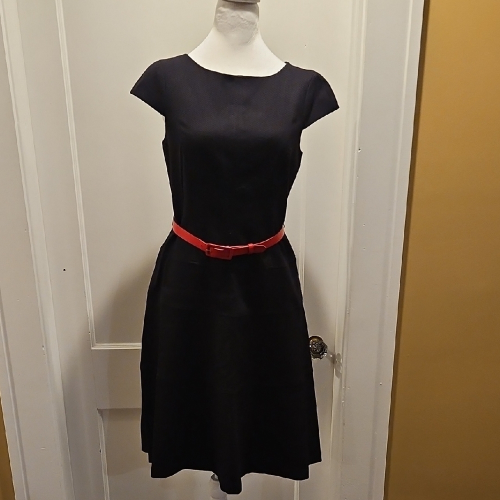 Anne Klein Black ALine Dress - Sz4